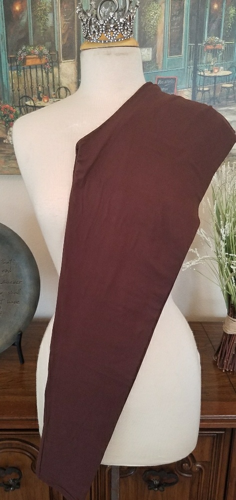 Solid brown leggings